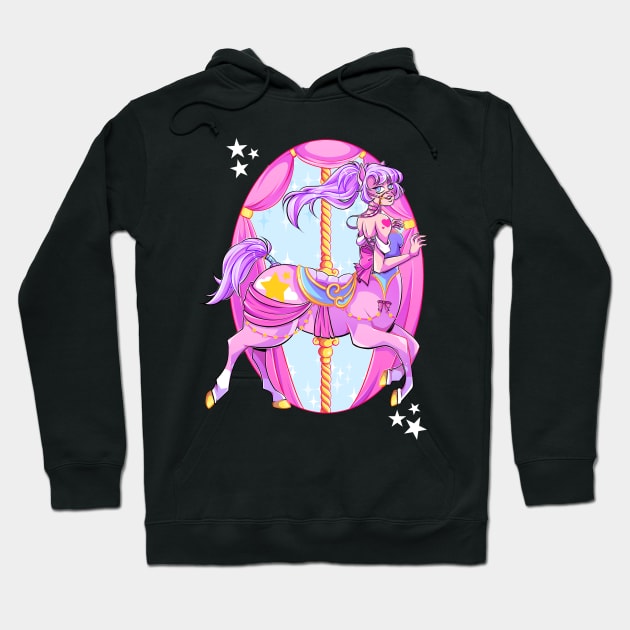 Carousel Hoodie by jekylldraws